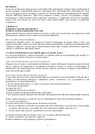 Riassunto libro Fare educazione linguistica. Attività didattiche per italiano L1 e L2, lingue straniere e lingue classic