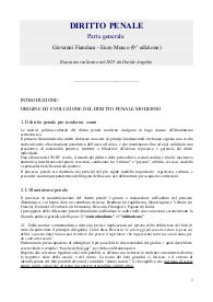 Riassunto Diritto Penale - Parte generale (Fiandaca-Musco) - 9^ edizione, 2024
