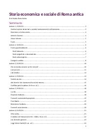Appunti di Storia economica e sociale di Roma antica (prof. Balbo)