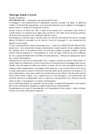 Appunti delle lezione della prof.ssa Fabrizia Centola