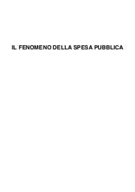 La Spesa Pubblica
