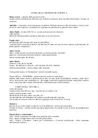 STORIA DELLA PROFESSIONE OSTETRICA