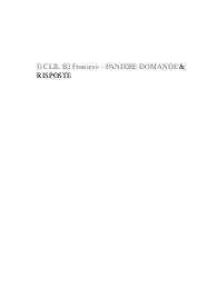 Il CLIL B2 Francese - PANIERE DOMANDE & RISPOSTE