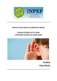 Tesina corso specialistico LIS