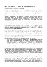 Appunti Istituzioni di diritto romano