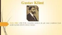 Powerpoint sulla vita e le opere di Gustav Klimt