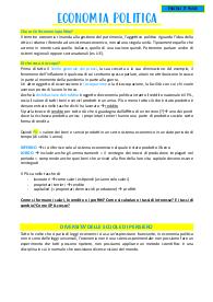 Appunti di economia politica, Università Cattolica
