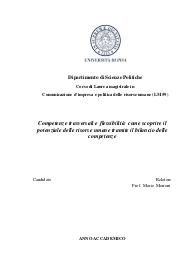 Competenze trasversali e flessibilita come scoprire il potenziale delle risorse umane TESI