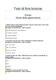Risposte di Gastronomia l26