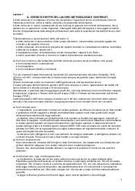Riassunto Diritto del Lavoro