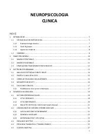 Neuropsicologia clinica - Prof.ssa Di Rosa