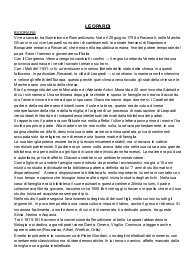 Programma di italiano per esame