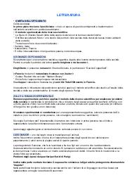 Appunti completi letteratura 5° anno superiori