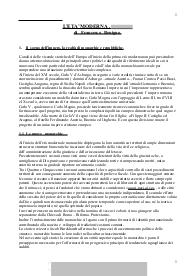 L’ETA’ MODERNA . (Cap. I / X) . di Francesco Benigno