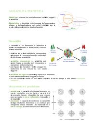 Appunti di Biostatistica teorica