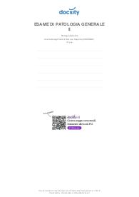 Patologia generale 2