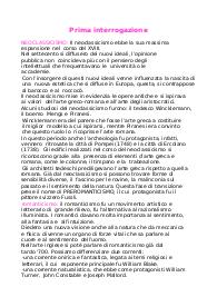 Storia dell'Arte: dal 1700 al 1851 (Neoclassicismo)