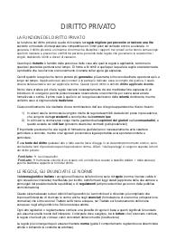 appunti di diritto privato + riassunto del libro