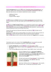 Riassunto sui fasci di combattimento