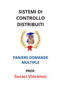 Paniere Completo di SISTEMI DI CONTROLLO DISTRIBUITI, Suraci Vincenzo, 2025 - RISPOSTE MULTIPLE