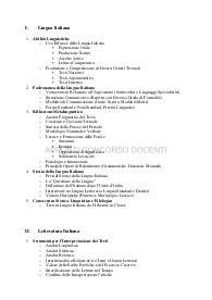 Appunti Concorso Docenti A–12 ex 50/A Discipline letterarie negli istituti di istruzione superiore