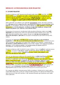 riassunto modulo 9 psicologia della salute e del benessere UNICUSANO